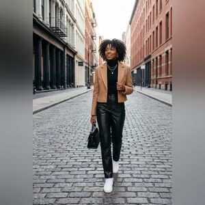 Wilfred (Aritzia) Faux Leather Trousers